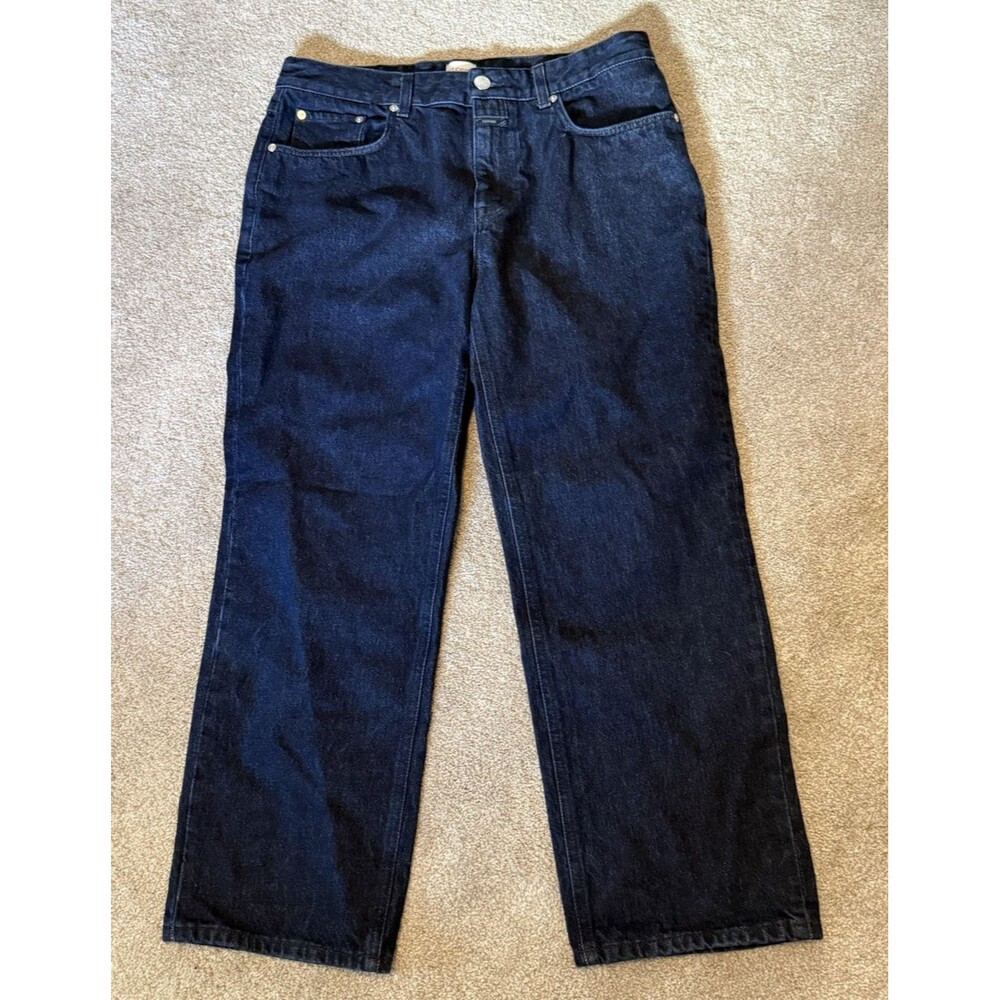 Closed Denim Jeans Women's Size 31 Italy dark wash straight leg